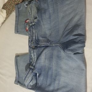 Style & Co Jean's, size 20w with Red and Blue down the sides of legs